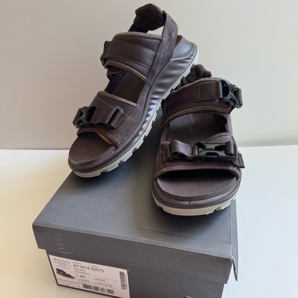 NIB Ecco Exowap M 2S Buckle M's 43 (US 9.9.5)